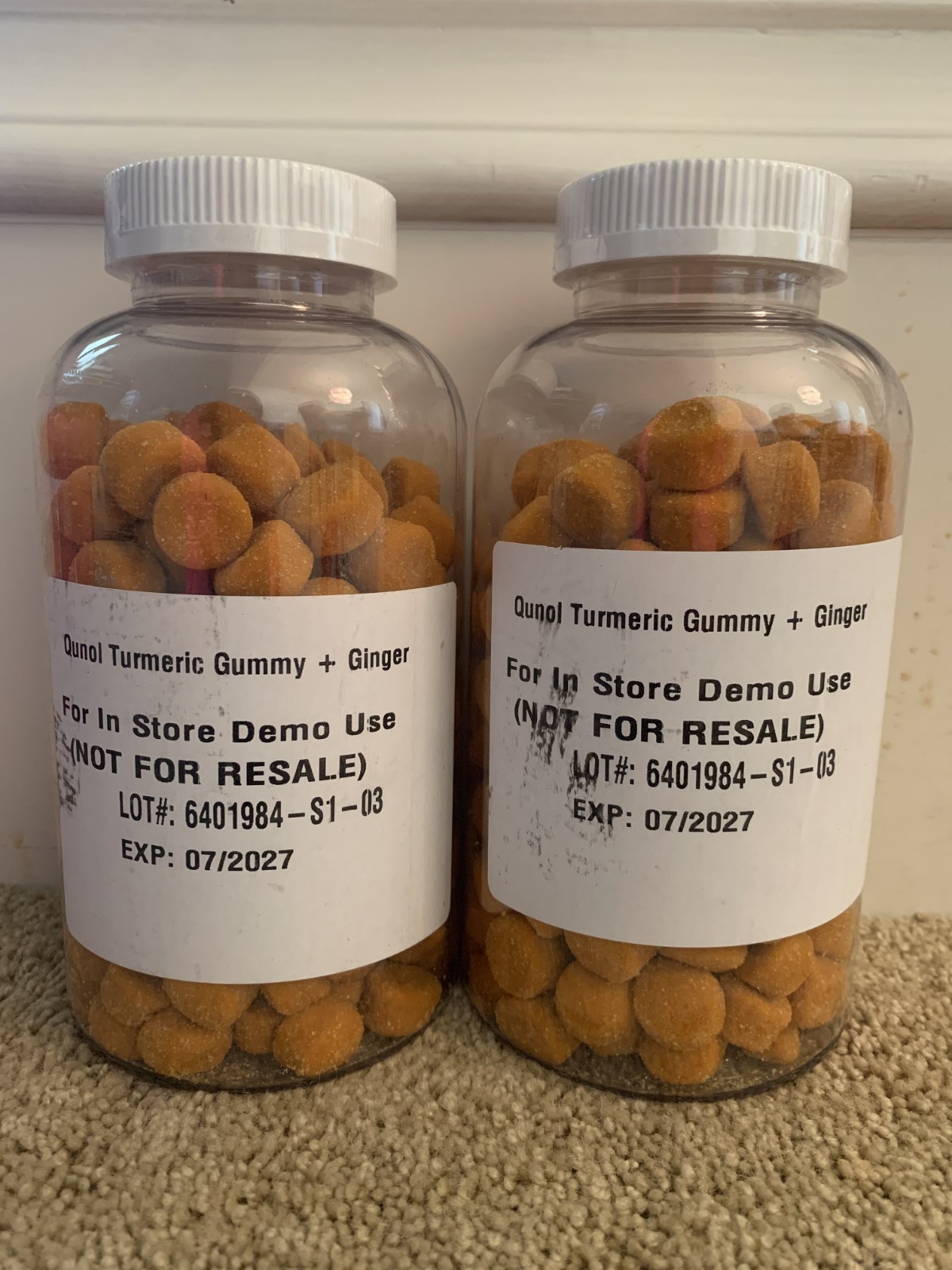 2-Pack Qunol Turmeric Plus Ginger, 200 Gummies