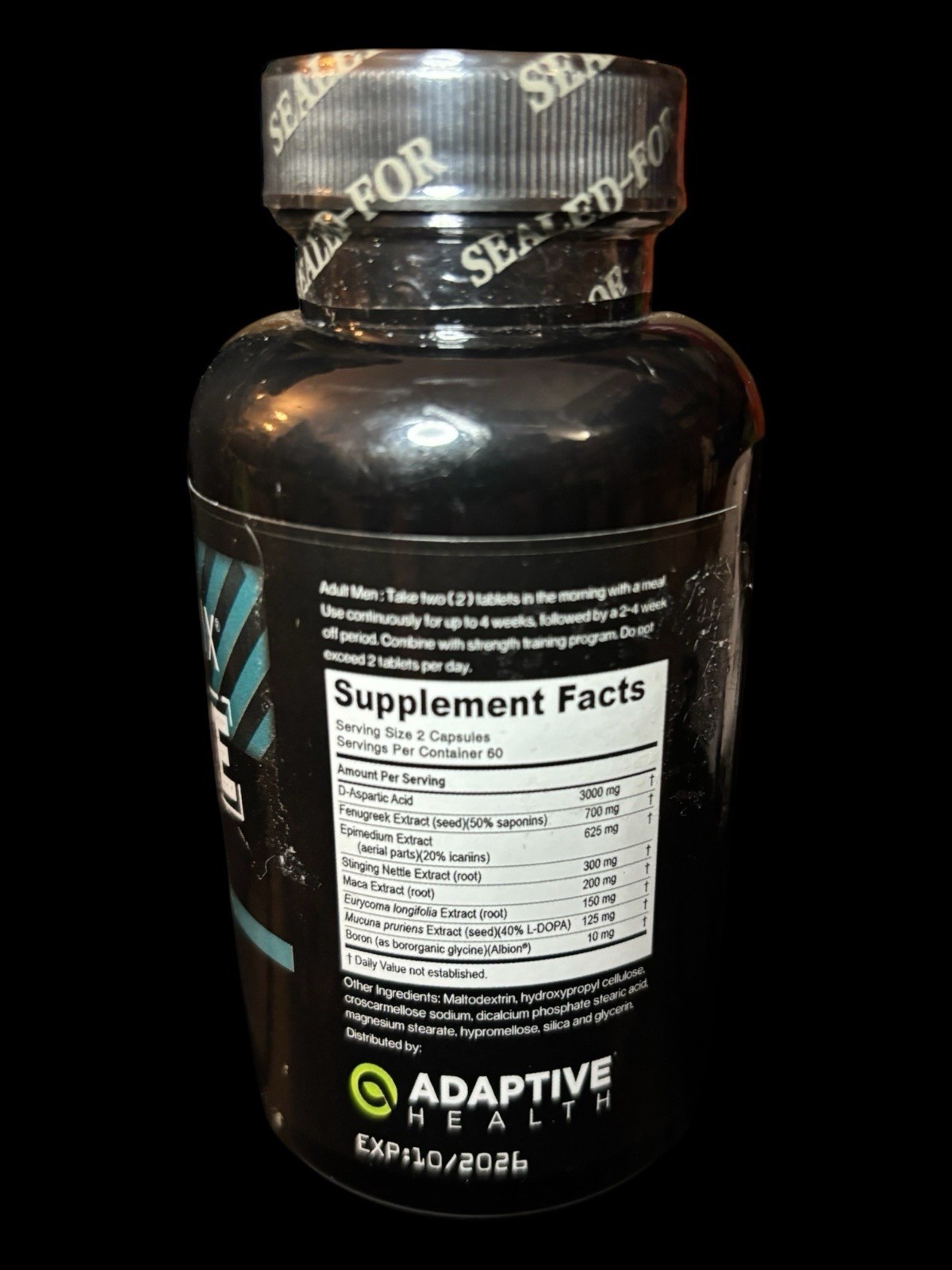 NUGENIX ULTIMATE -Testosteron Booster, Energy & Endurance 120caps Exp 10/26