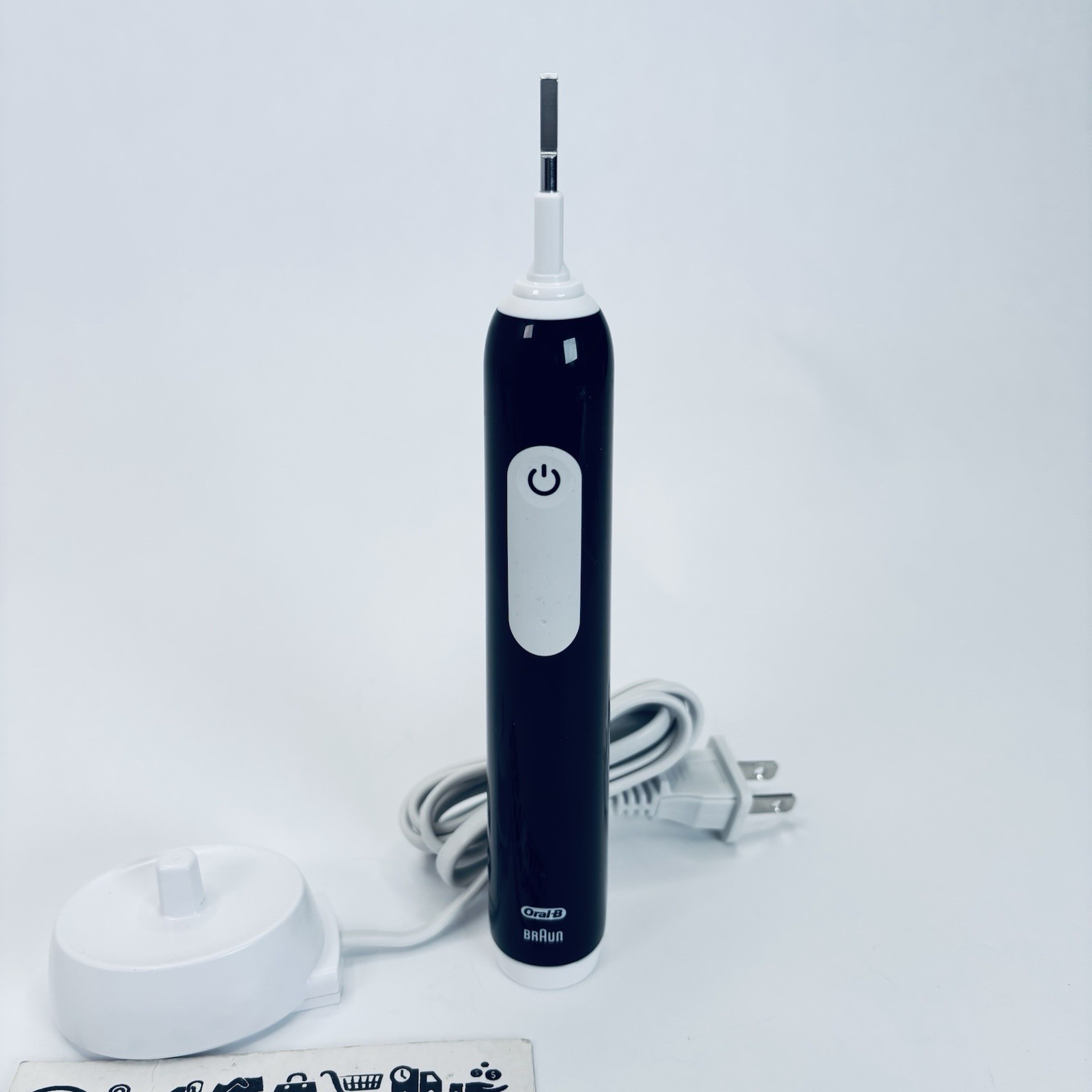 Oral-B Pro 1000 Rechargeable Electric Toothbrush USED Handle&Charger, READ