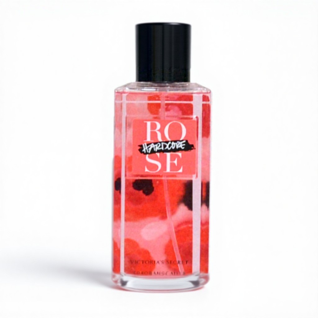 Victoria’s Secret Women’s Body Mist Rose Hard Core Spray – Red