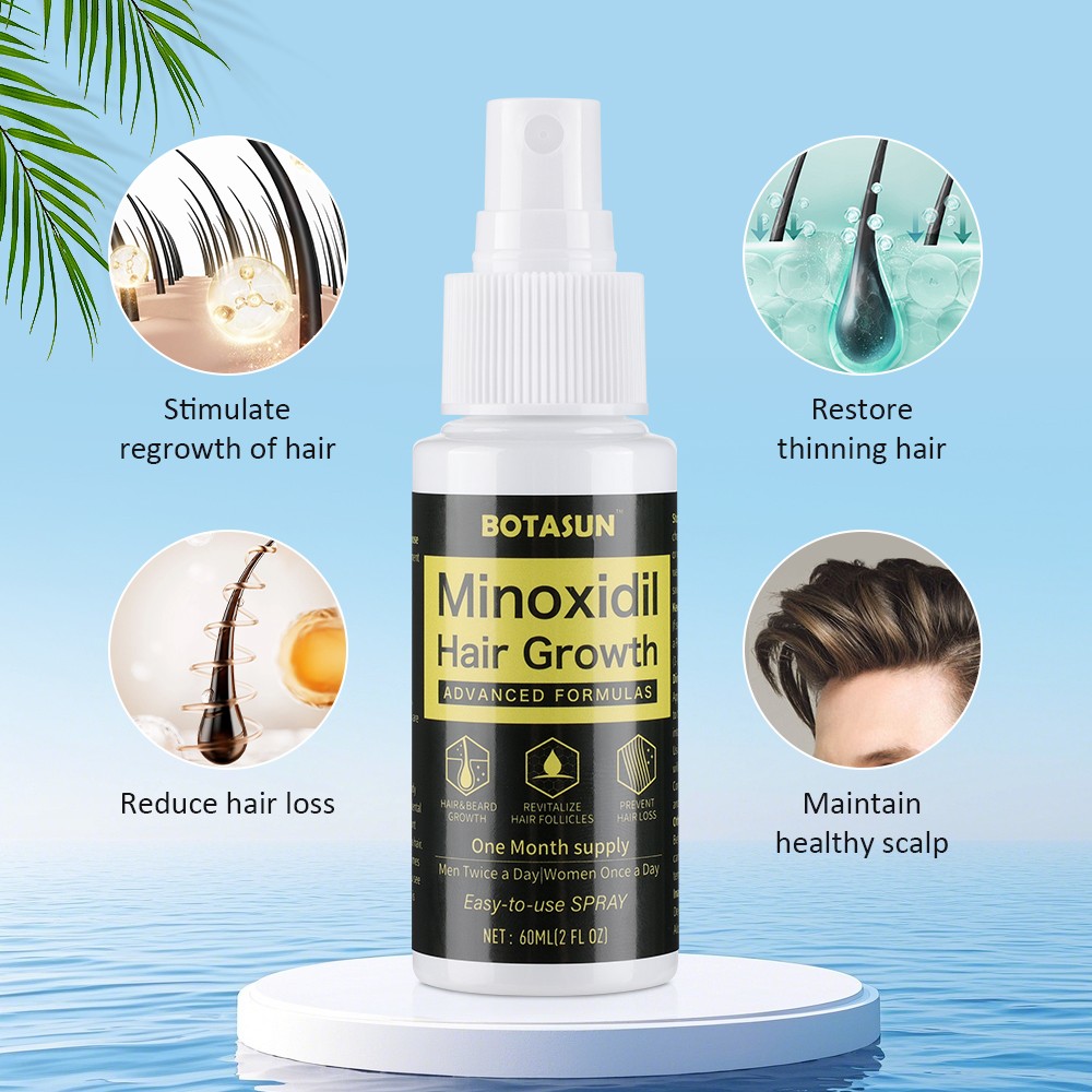 Minoxidil 5% Hair Regrowth Treatment Topical Solution for Men 2-10 Month Supply