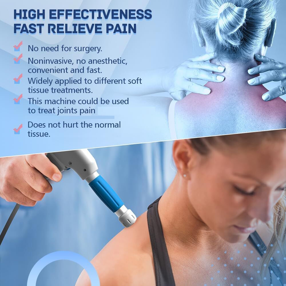 Kalecope Shockwave Therapy Machine Pneumatic Shockwave Pain Relief ED Treatment