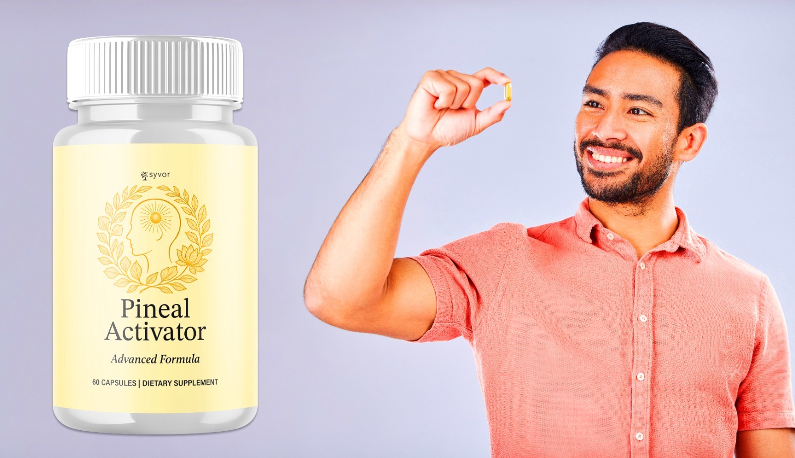 (5 Pack) Pineal Activator Nootropic All Natural Brain Supplement 300 Capsules