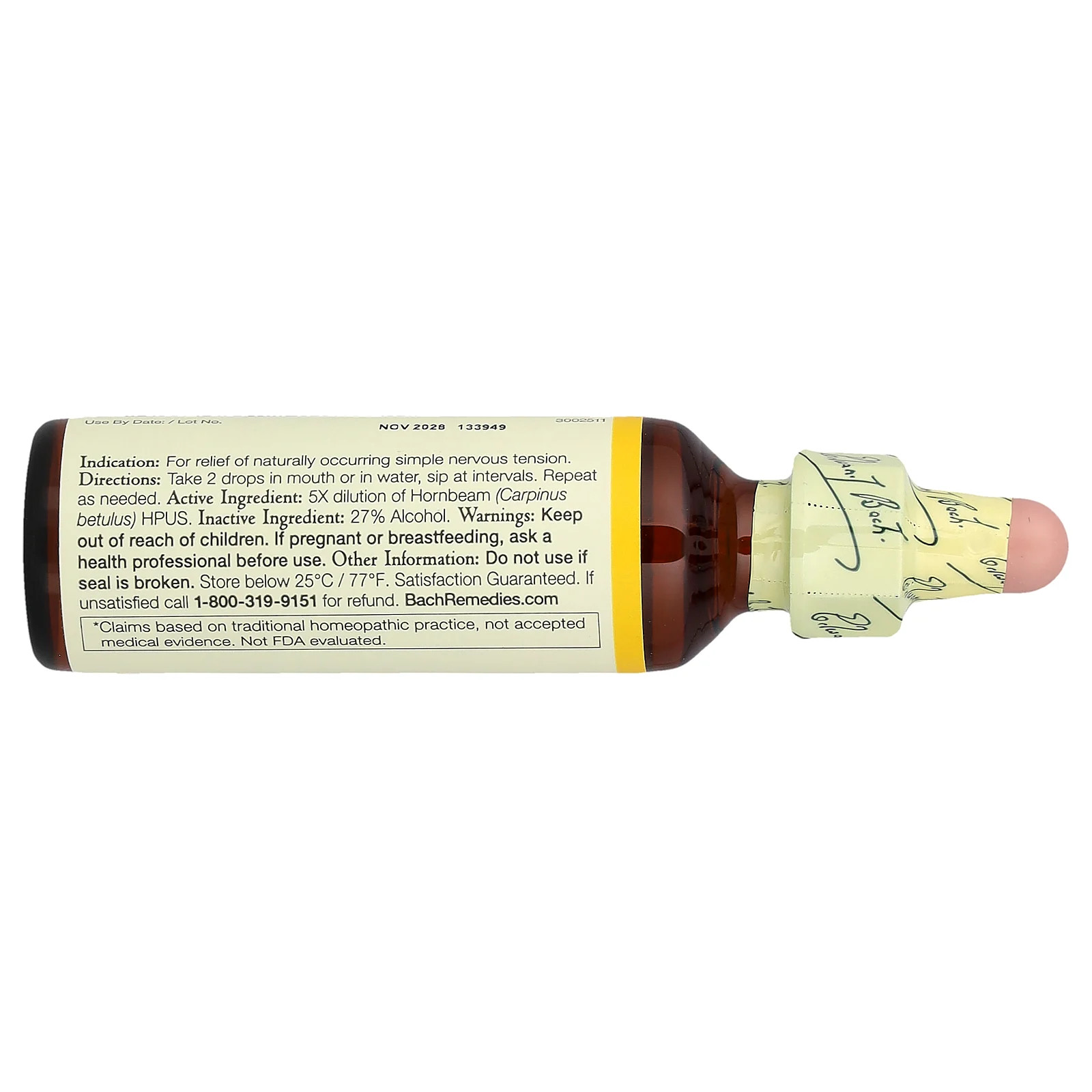 Original Flower Remedies, Hornbeam, 0.7 fl oz (20 ml)