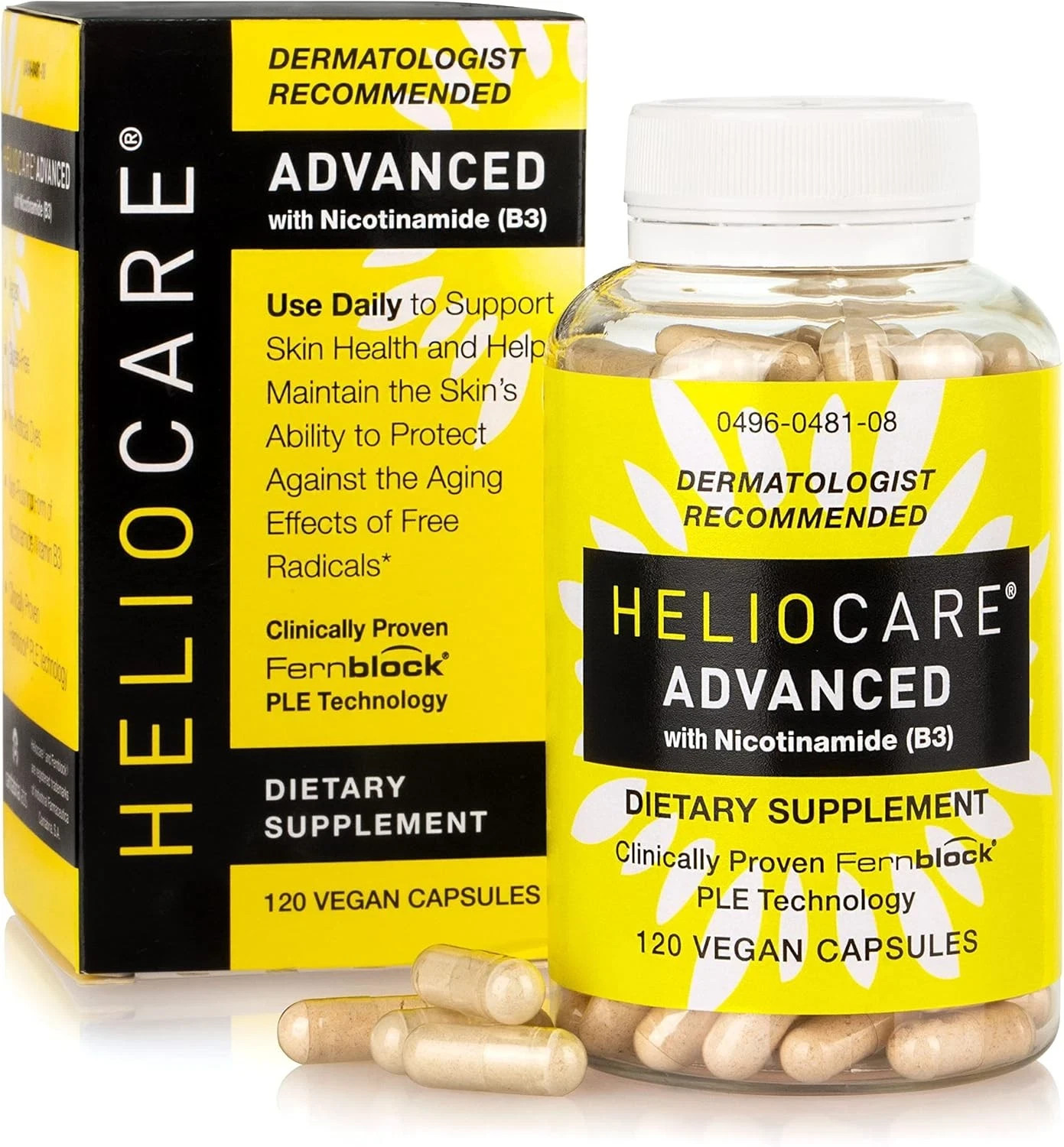 Heliocare Niacin B3 Supplement 120 Vegan