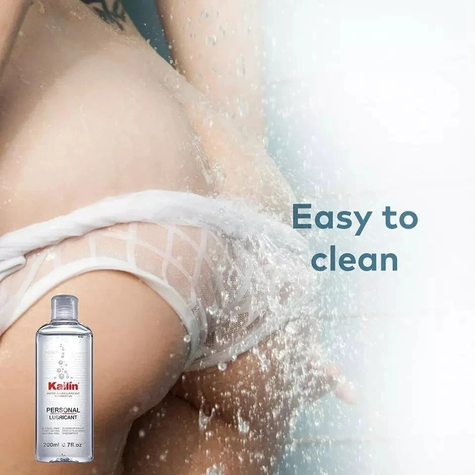 Lube Personal Sex Lubricant Water-Based Long Lasting Women/Men Adult Easy Clean~