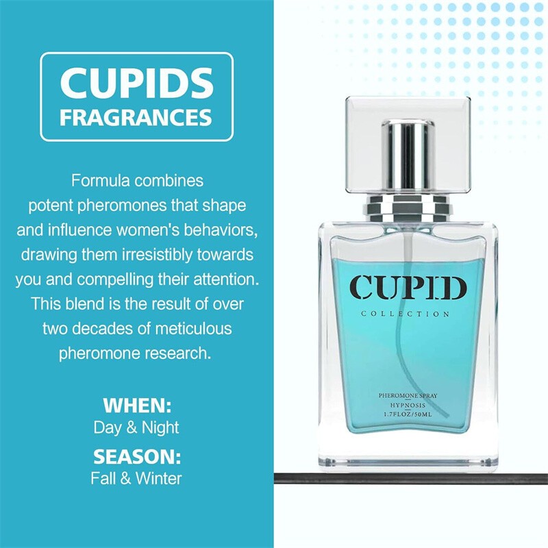 Cupid Hypnosis Men’s Pheromone Cologne 1.7 oz Spray New Sealed Long Lasting
