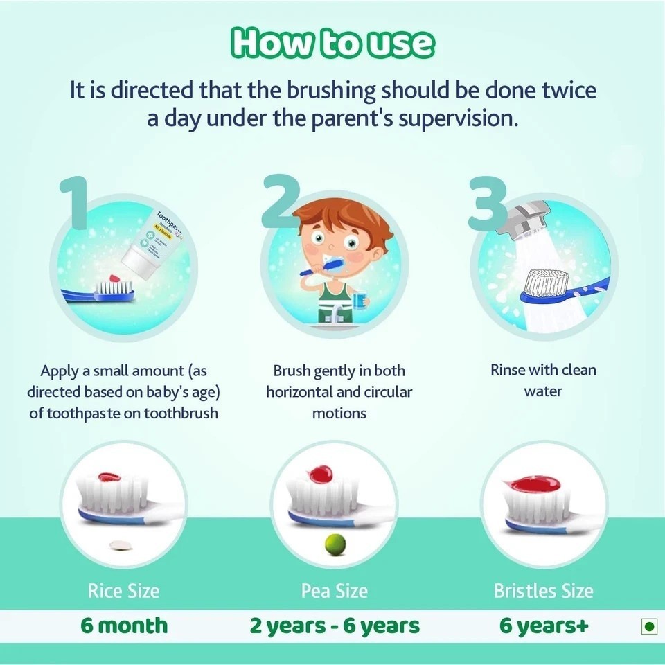 Chicco Toothpaste for Kids Mild Mint Flavour 70g