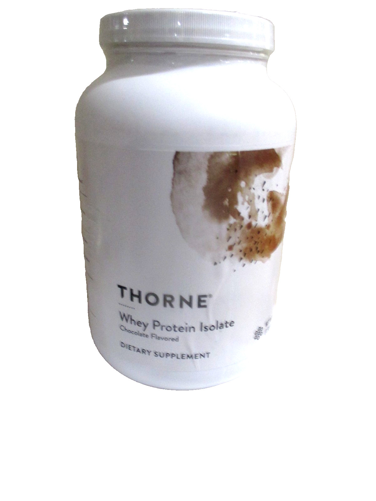 THORNE ~ Whey Protein Isolate – Chocolate 30 Scoops * Exp. 12/25