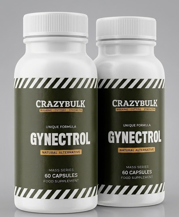 Crazybulk Gynectrol Natural Alternative 60 Capsules | Free Shipping | Pack of 2