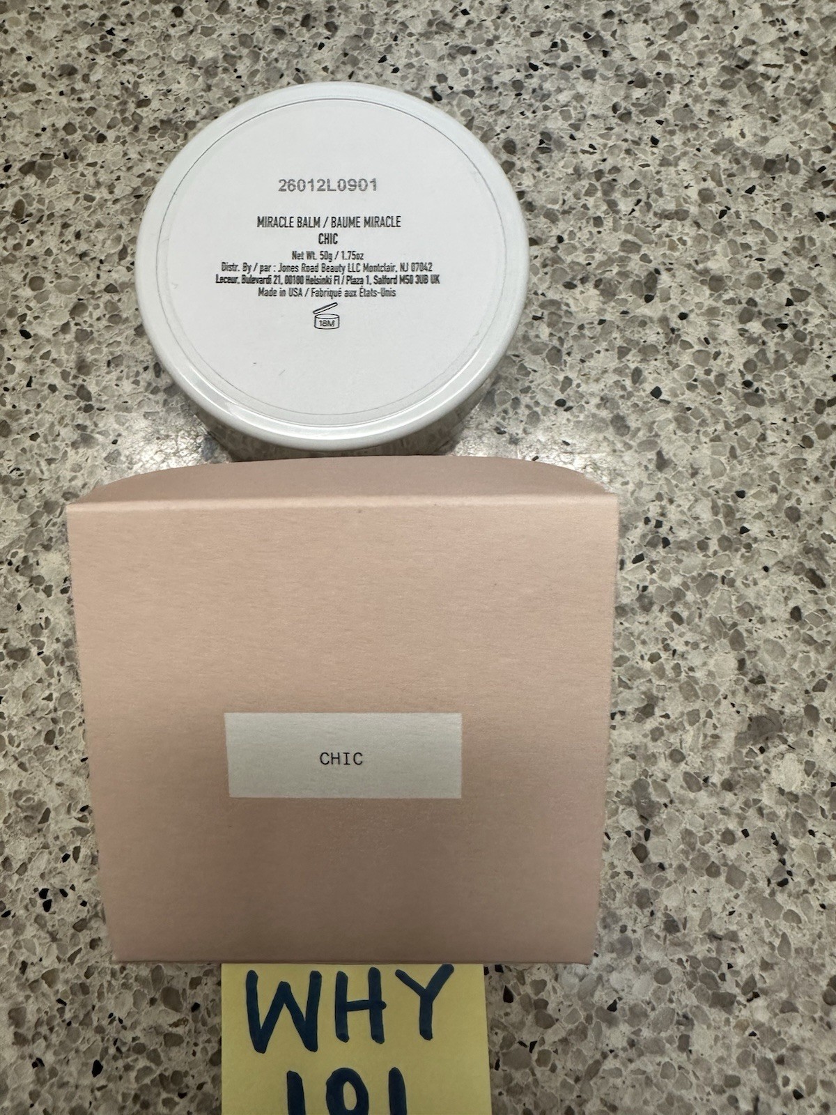 Jones Road Bobbi Brown Miracle Balm CHIC 1.75oz/50g FULL SZ NEW BOXED $38