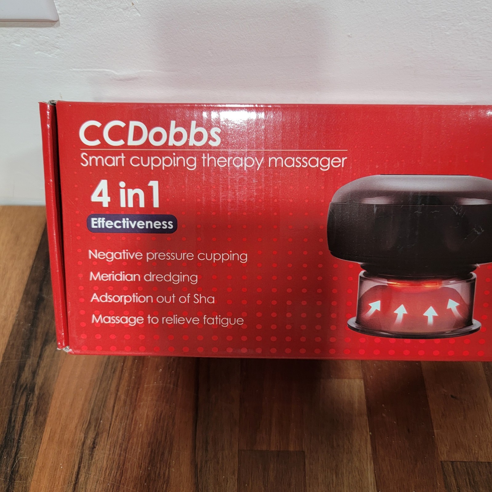 Ccdobbs Smart Cupping Therapy Massager Set 2 Pcs Set 4 in 1 Electric Cup Massage