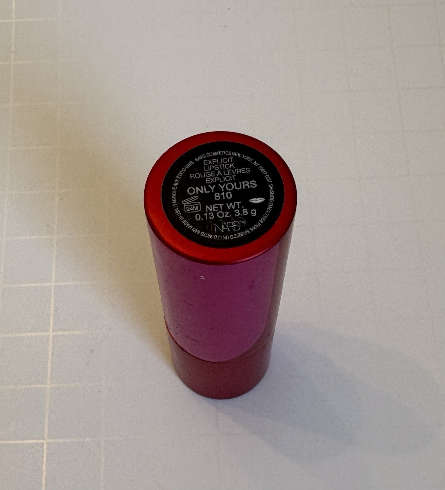 NARS Explicit Lipstick Only Yours 0.13 oz 810 Explicit Lipstick 24M