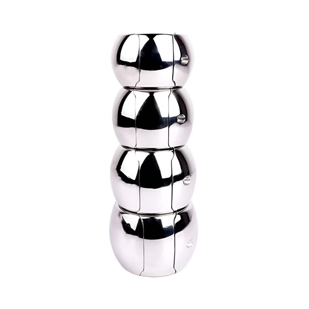 Heavy Duty Stainless Steel Cock scrotum ring Stretch Ball Stretcher
