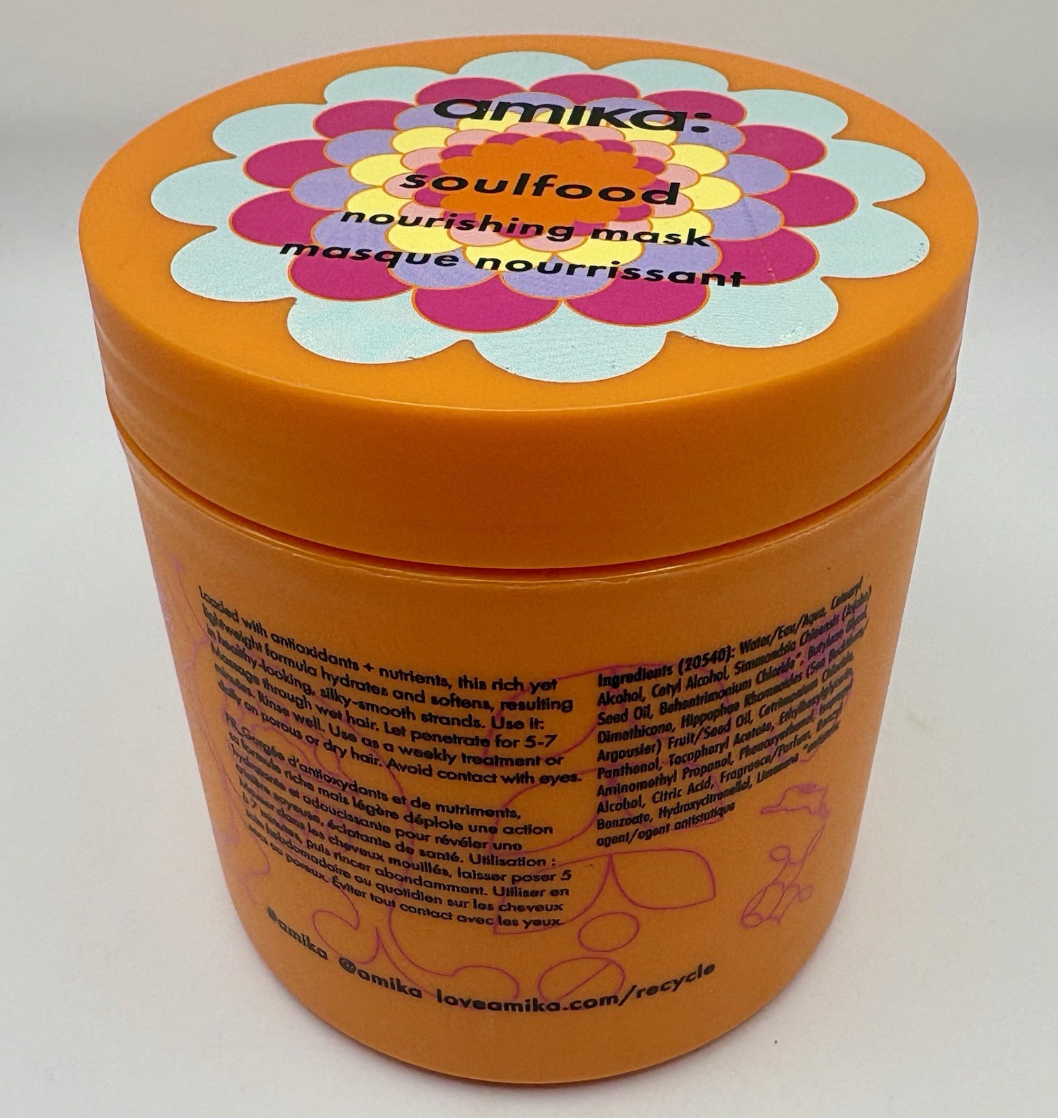 amika Soulfood Nourishing Mask 16 OZ / 500 ML Jumbo Size