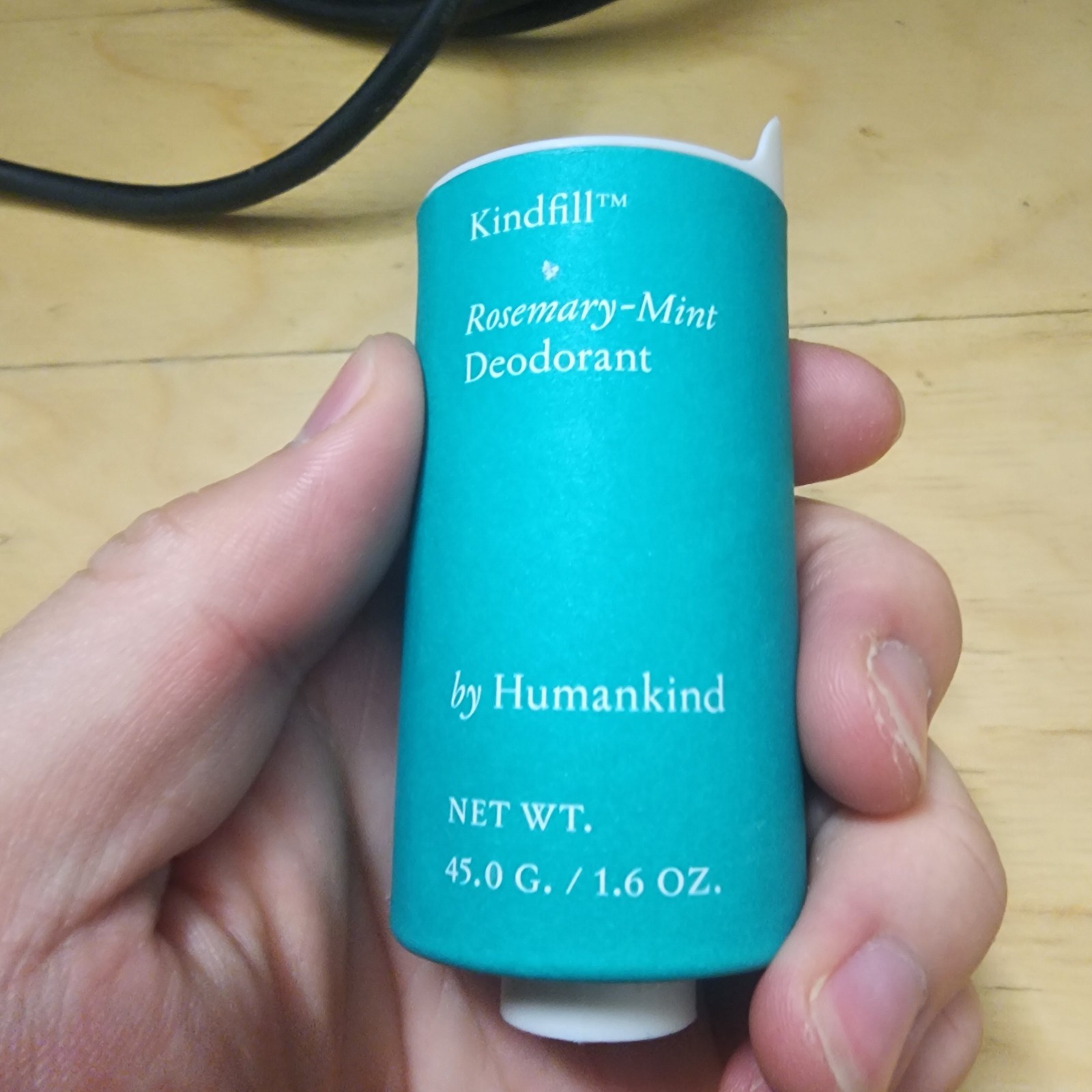 Vegan Rosemary-Mint Deodorant Stick 1.6oz Kindfill (By Humankind)