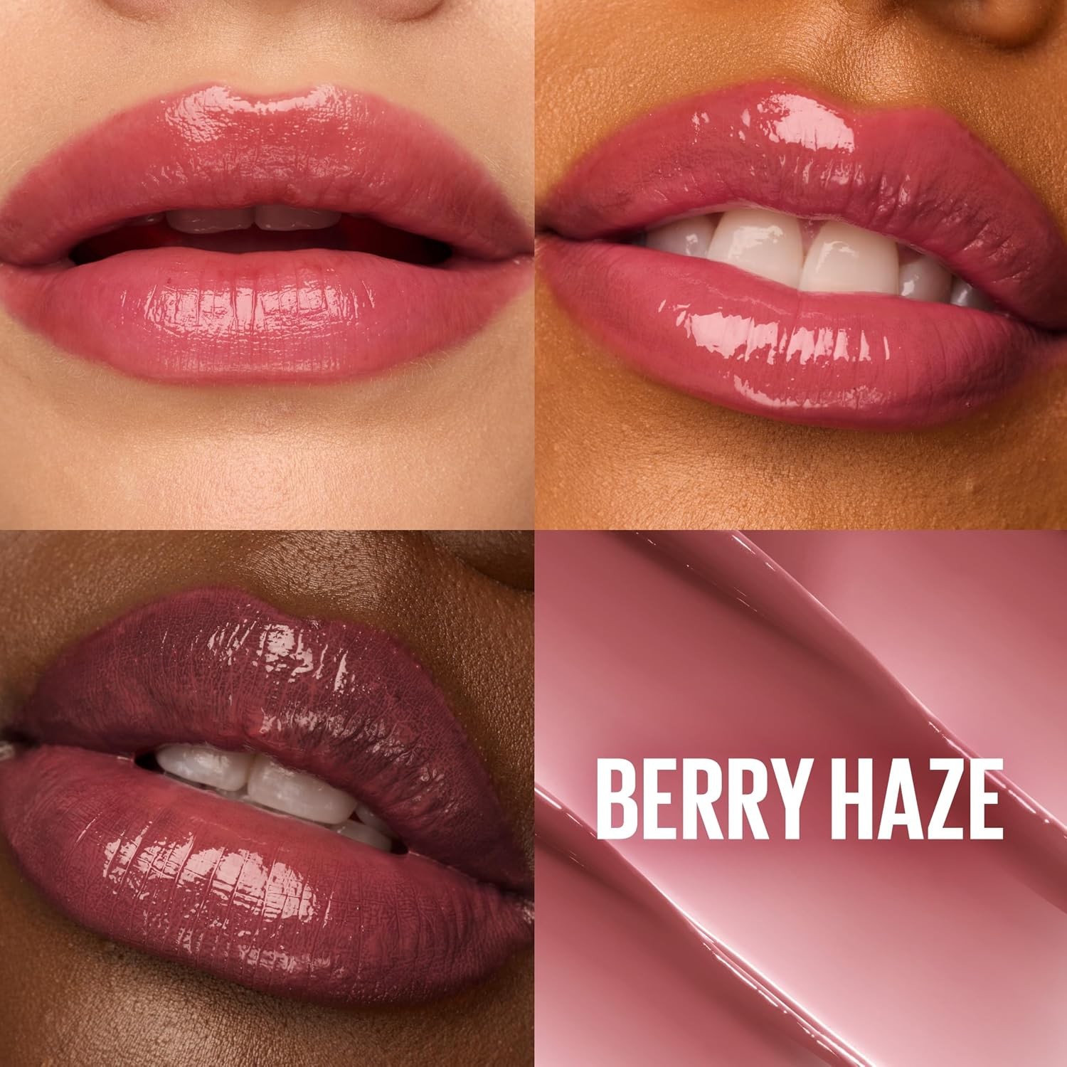 Maybelline Lifter Glaze Oil Balm Berry Haze Sheer Cool Mauve