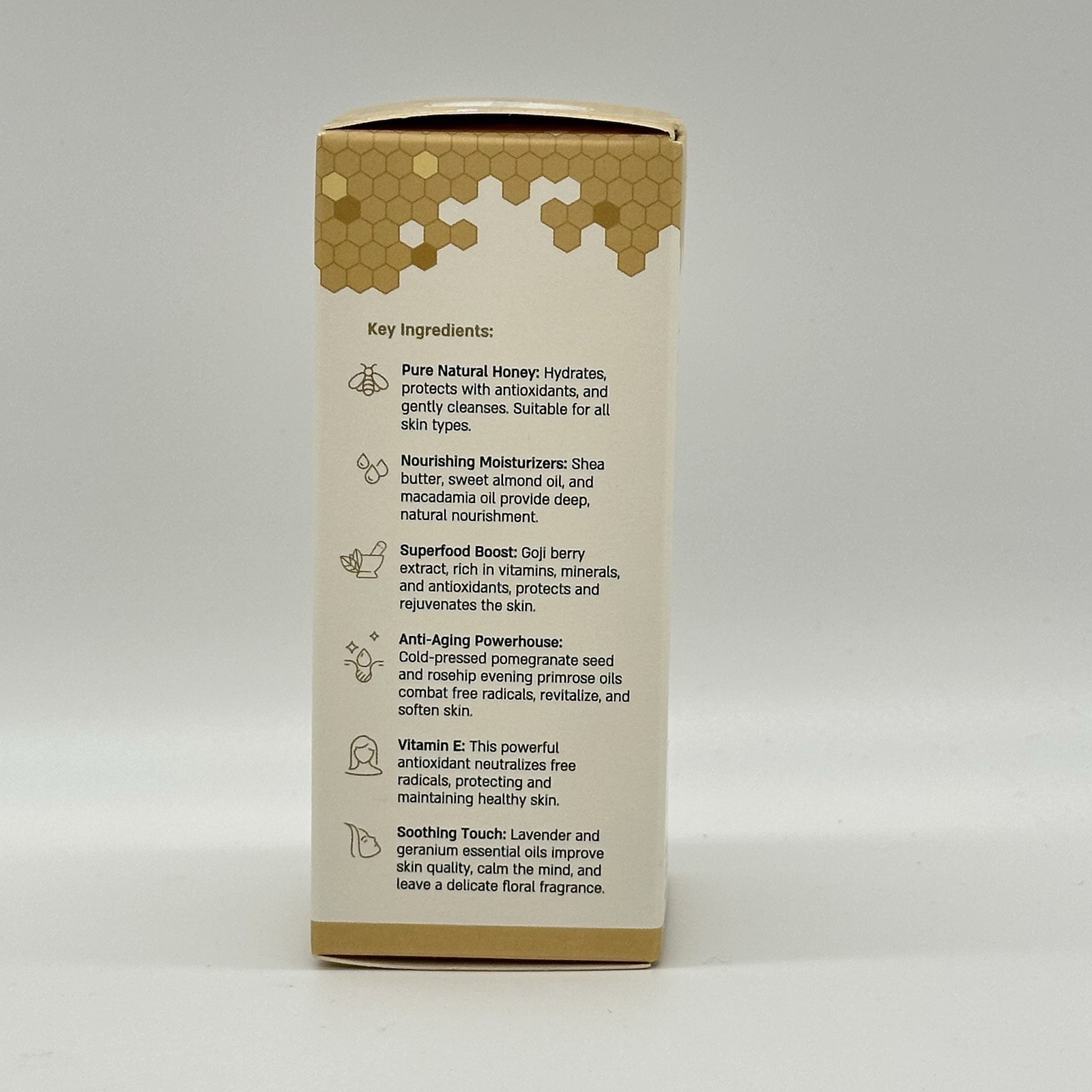 Made In Israel Yaara Pure Honey Skincare Anti-Aging 30ml Antioxidant Eye Cream