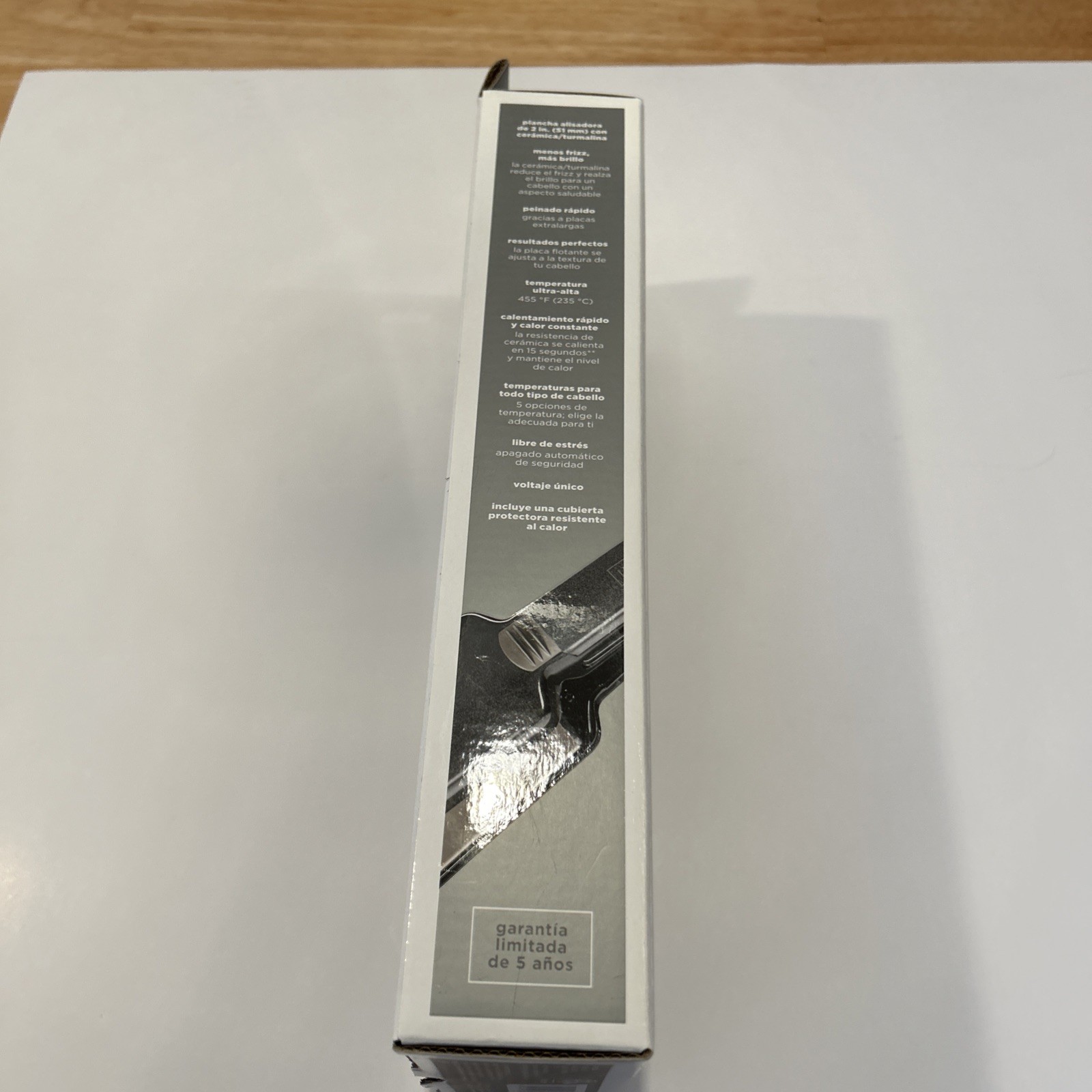 INFINITIPRO BY CONAIR Tourmaline Ceramic Flat Iron- 2 Inch-Factory Sealed Seepic