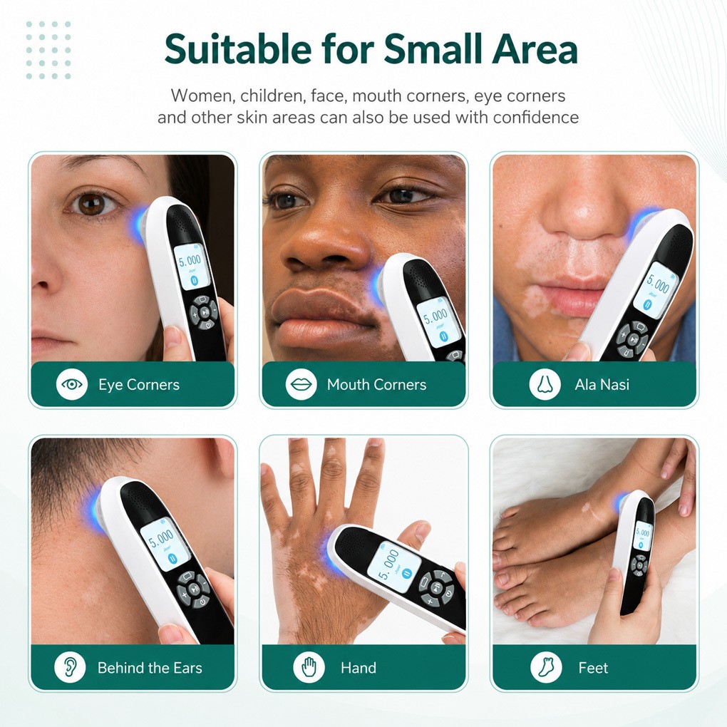 High Efficiency 308nm UVB Light Therapy Device for Skin Repair and Even Tone