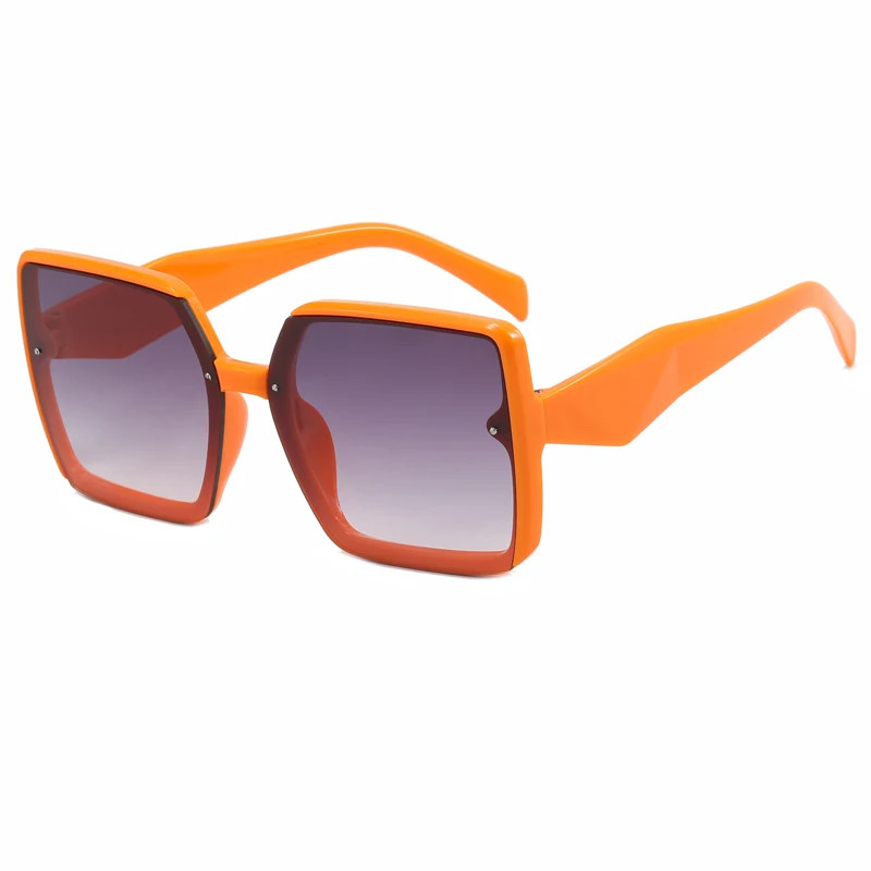 Large Square Frame Sunglasses Europe and the United States Fashion Trend Persona