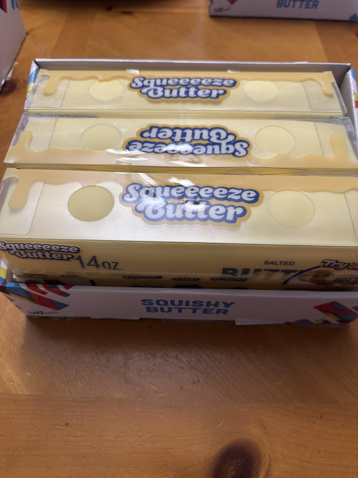 Sunny Days Squeezy Butter 14oz Jumbo Squishy Squeeze Toy NEW