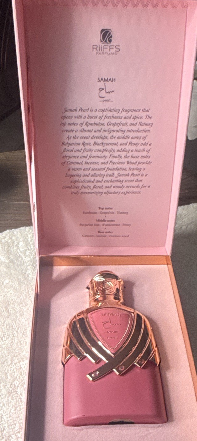 RIIFFS Samah Pearl Extrait de Parfum Natural Spray 3.4 fl oz / 100 mL