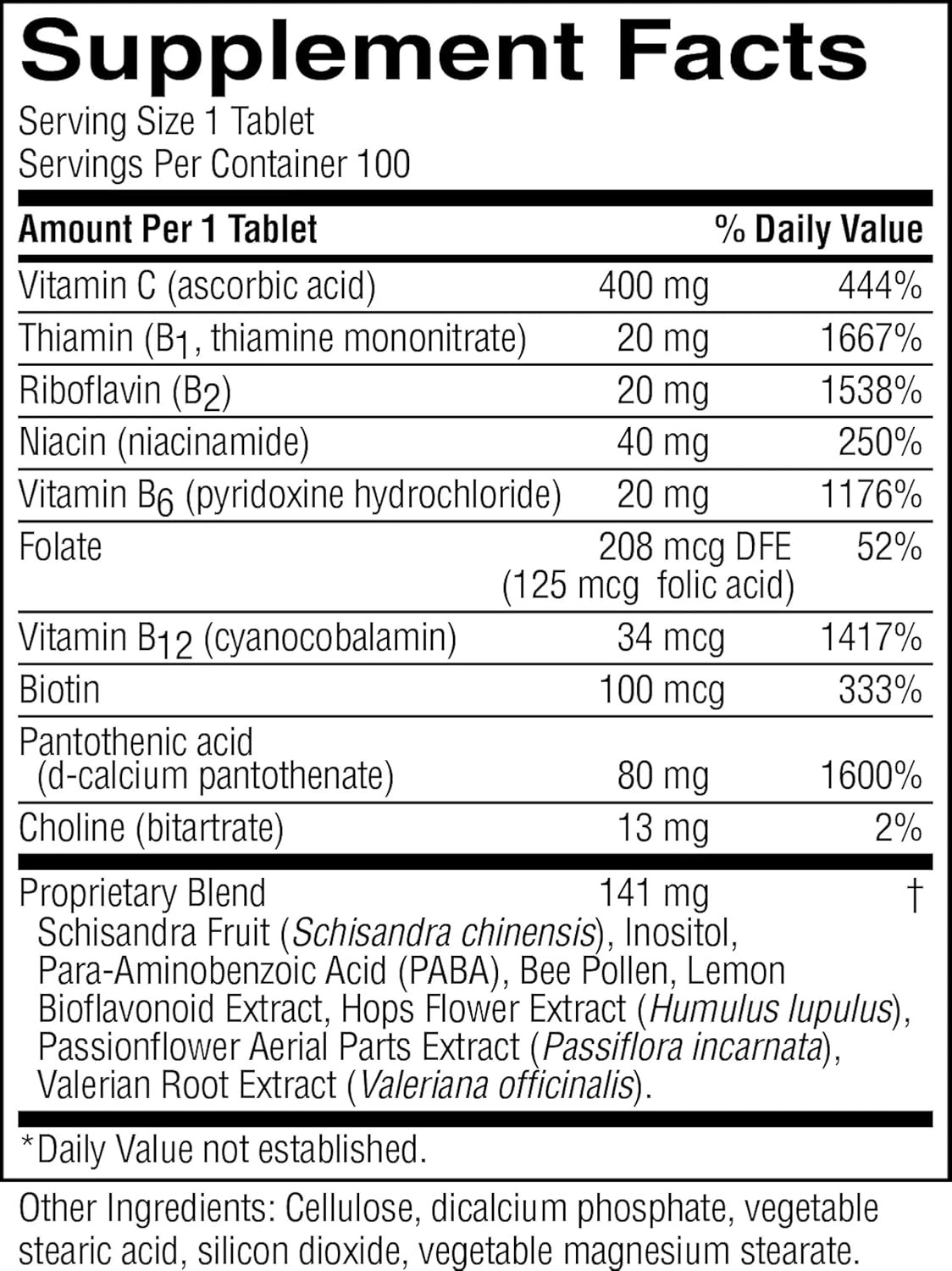 Nature’S Sunshine Nutri-Calm- Herbal Stress Relief Supplement for Natural Relief