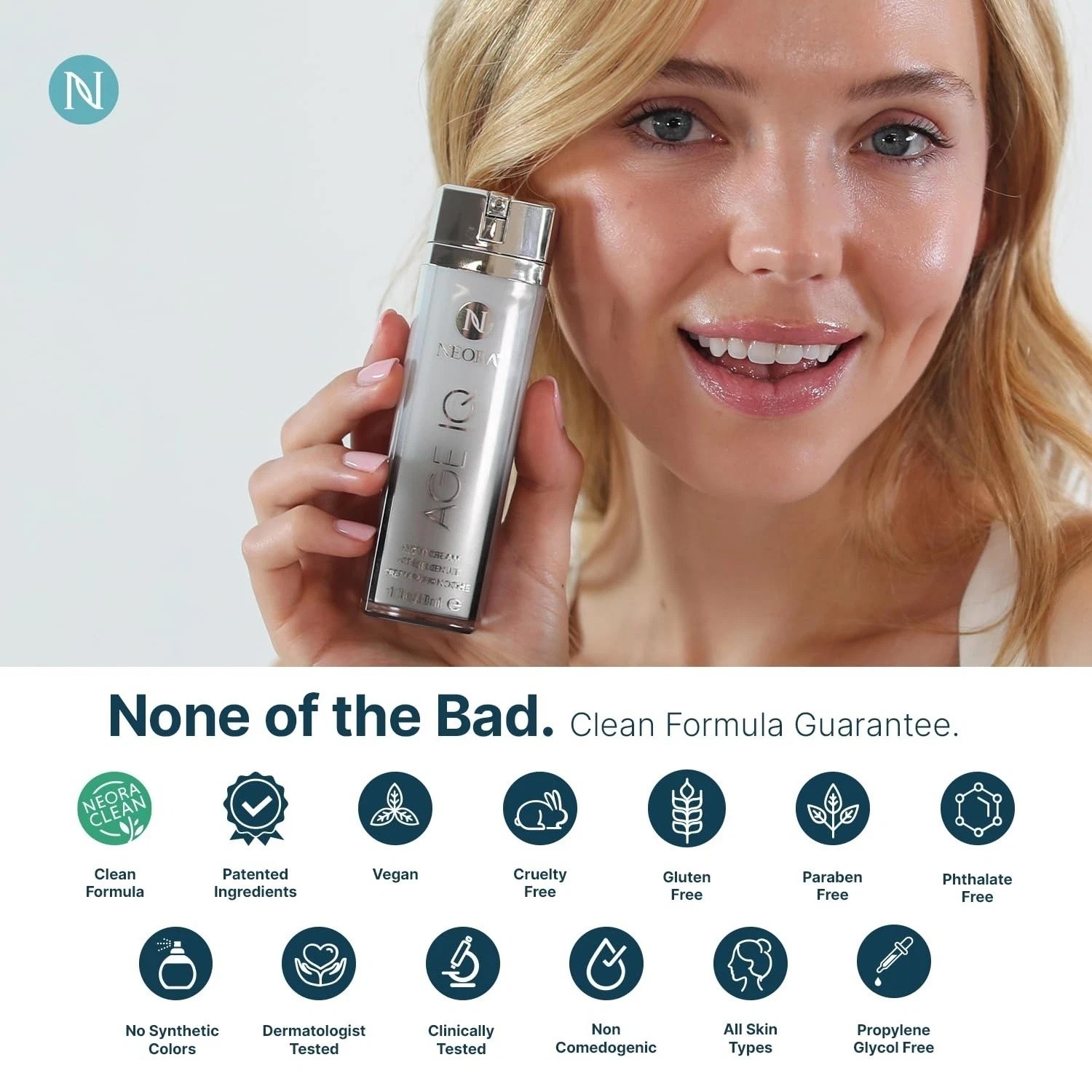 Neora Age IQ Night Cream 30ml Overnight Anti-Aging Moisturizer NEW🚚From USA🚚