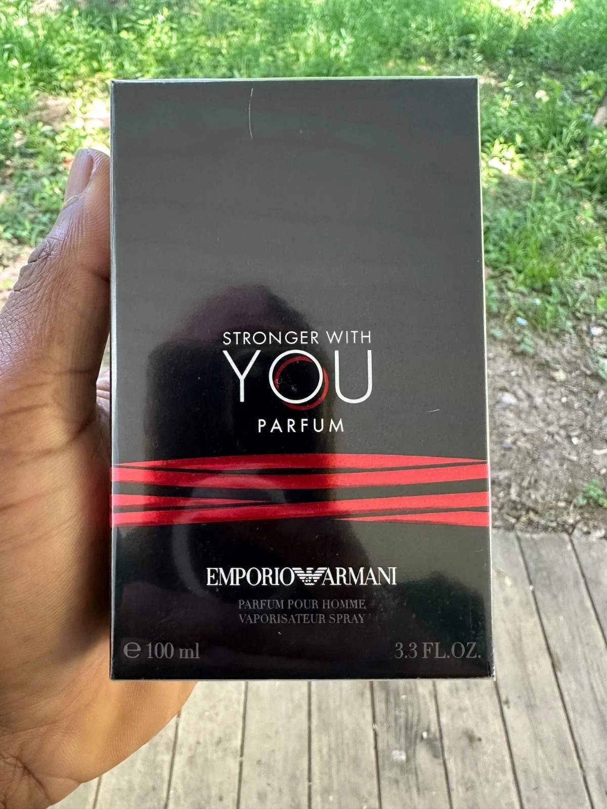 Emporio Armani Stronger With You Intensely EDP 3.4 fl oz Mens Spray New Sealed