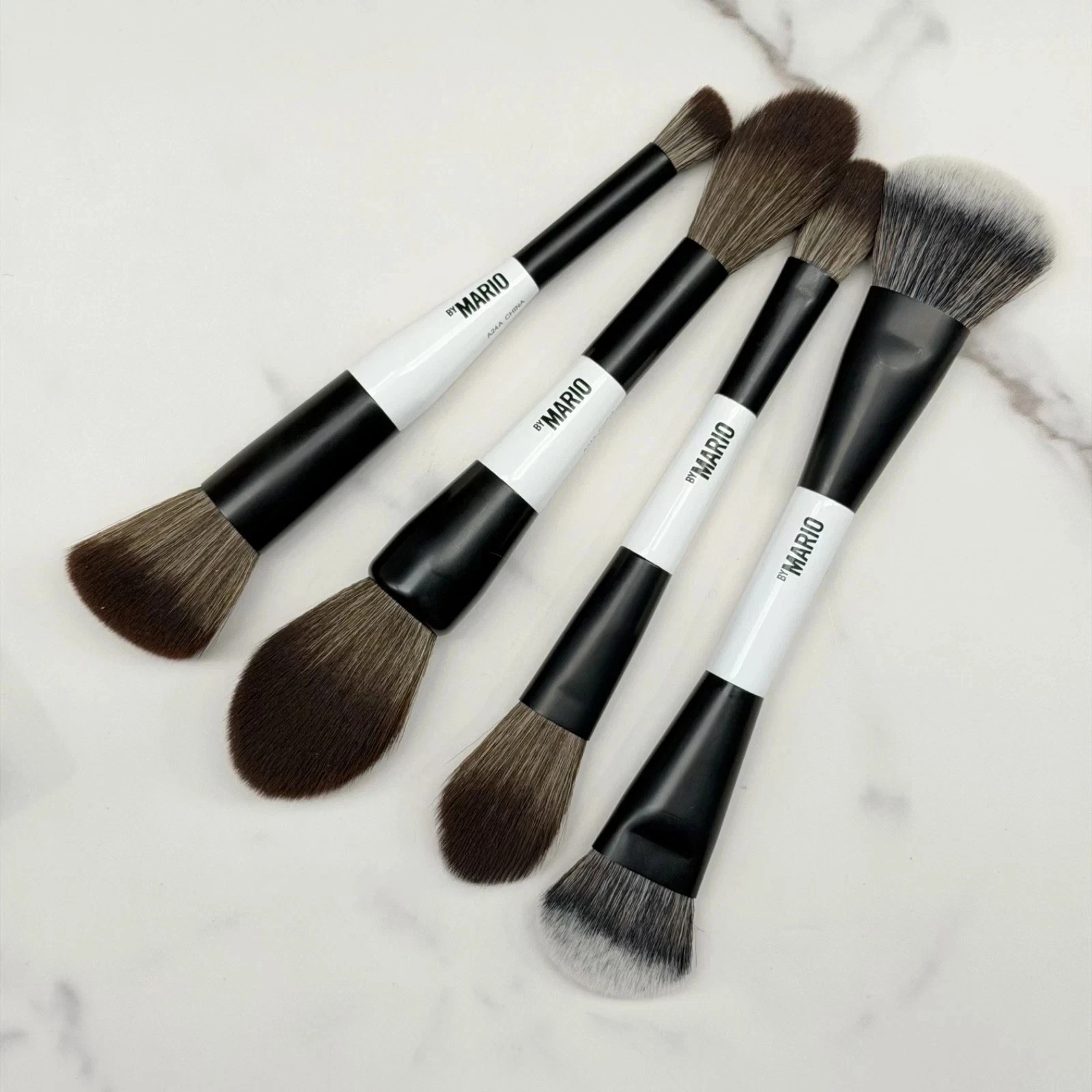 Makeup By Mario F1 F2 F3 F4 Brush Bundle Set – 4pcs Face Powder Blush FOundation