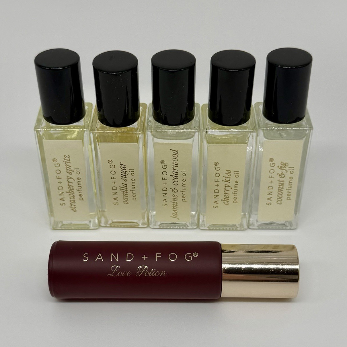 Sand + Fog Perfume Oil 0.17 fl oz Roller Ball lot of 6