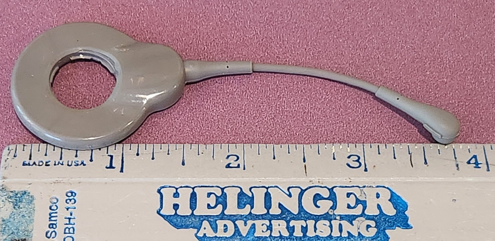 1 COCHLEAR PART 6cm SLIM LINE COIL / CABLE FOR NUCLEUS 8~N8 GREY GRAY EXC COND.