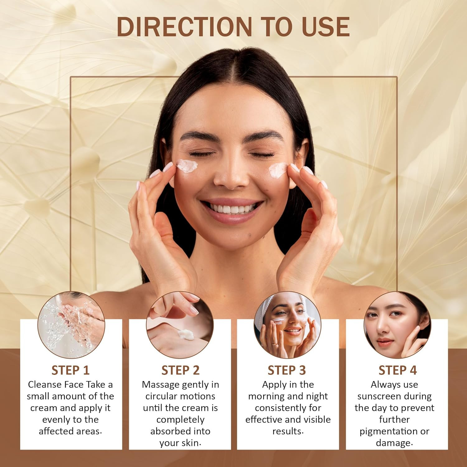 7DAYSNATURAL Anti Pigmentation Face Cream for Women deep cleansing 100 gm