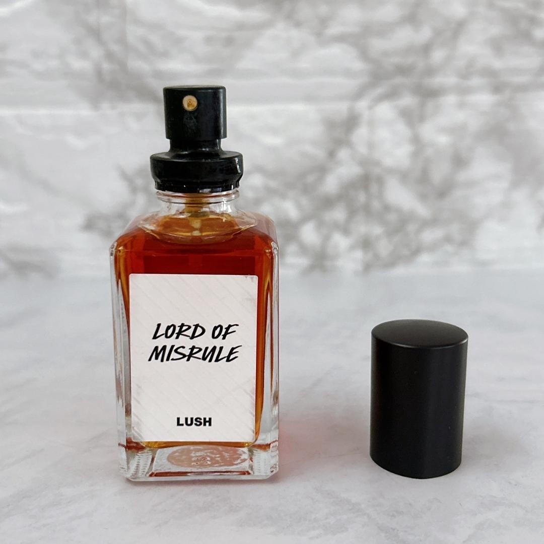 LUSH LORD OF MISRULE Parfum spray 30ml fragrance with BOX made in United Kingdom