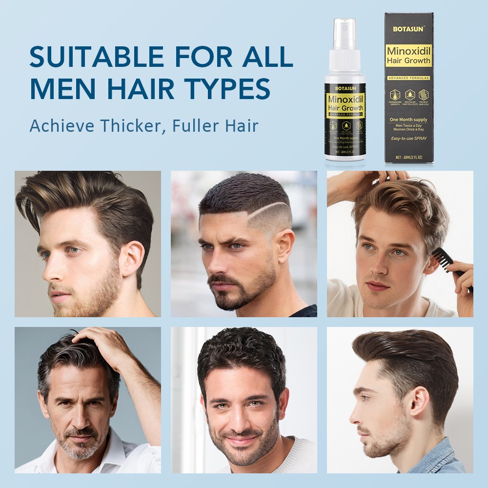 Minoxidil 5% Hair Regrowth Treatment Topical Solution for Men 2-10 Month Supply