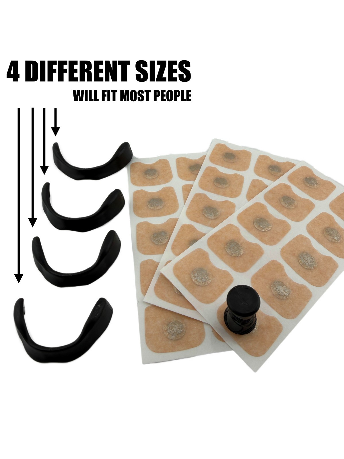Premium TH&B Nostril Openers – 30 Days, 8-Hour Adhesive, Allergy & Sleep Support