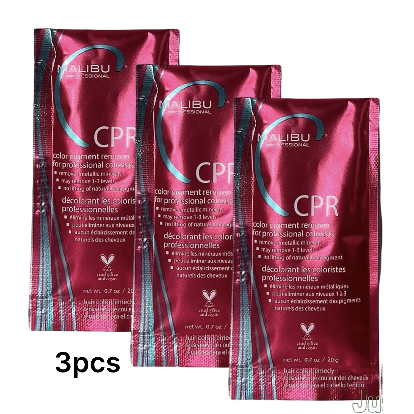 Malibu CPR Color Pigment Remover, 0.7oz (3PACK)
