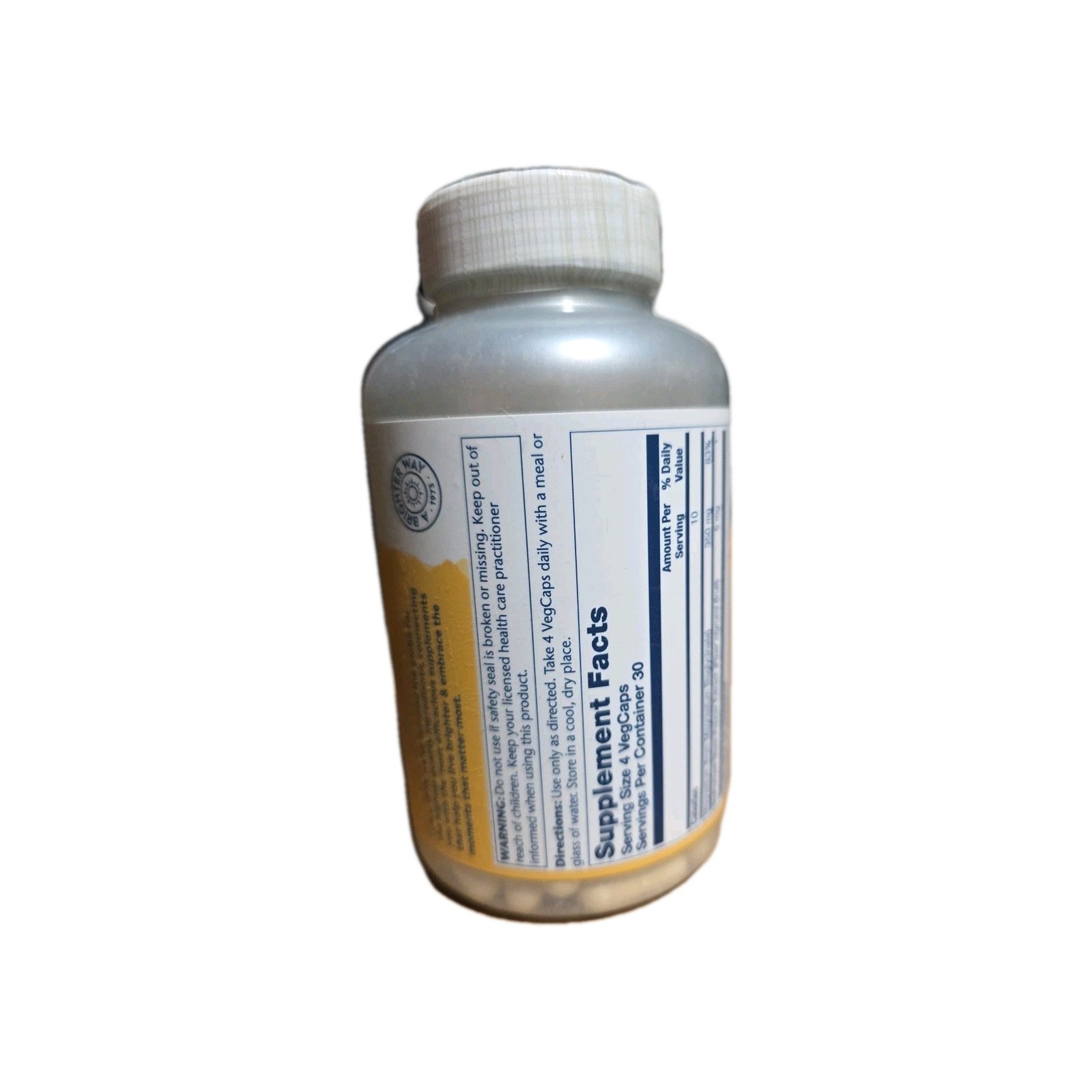Solaray Magnesium Glycinate 350 mg 120 VegCaps Higher Absorption Exp: 11/2028