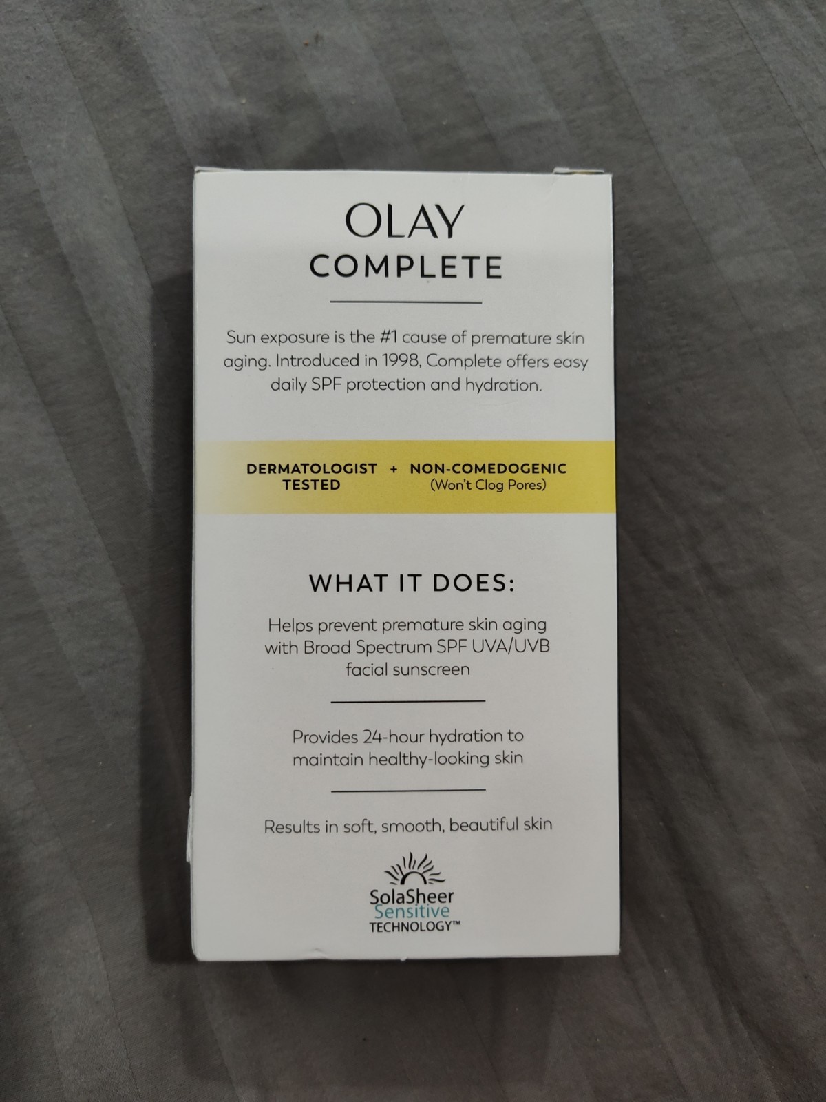 Olay Complete All Day Moisturizer SPF 15 6 oz. ~ Exp 6/27