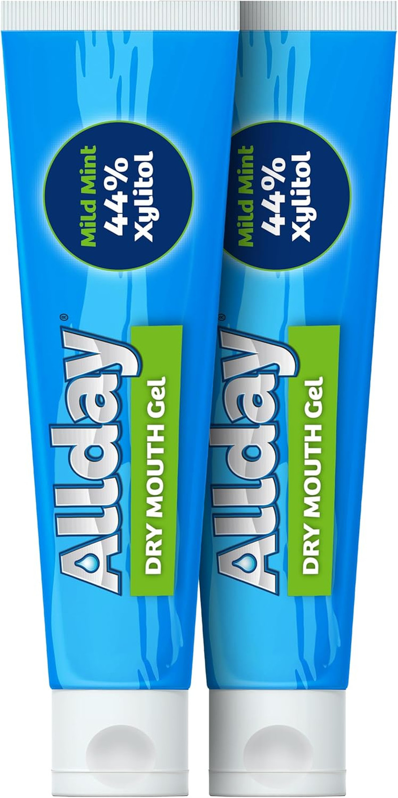 Allday Dry Mouth Treatment Gel – Maximum Strength Xylitol, Fast Acting, Non-Acid