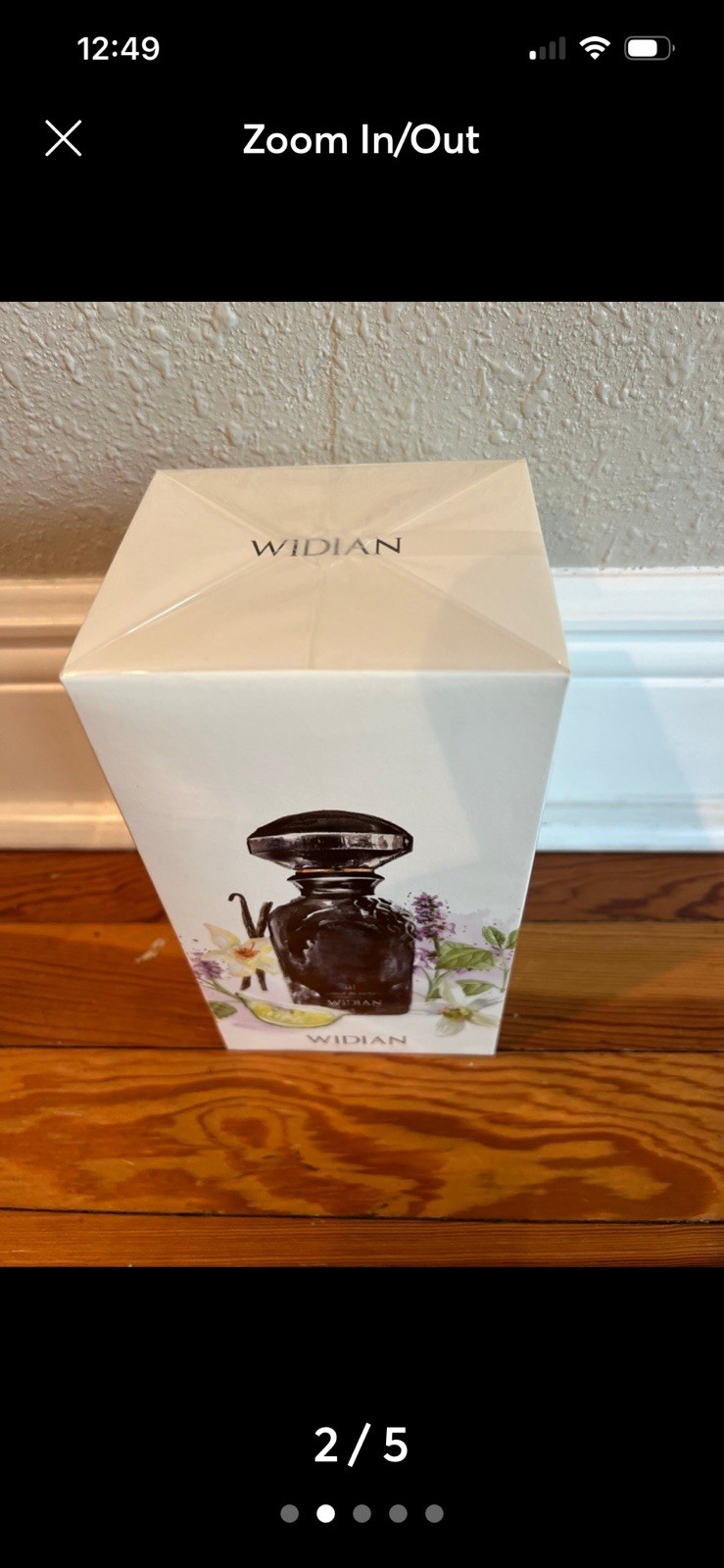 SEALED NEW Black III Widian Extrait de Parfum 50ml/ 1.67 oz (AJ Arabia)