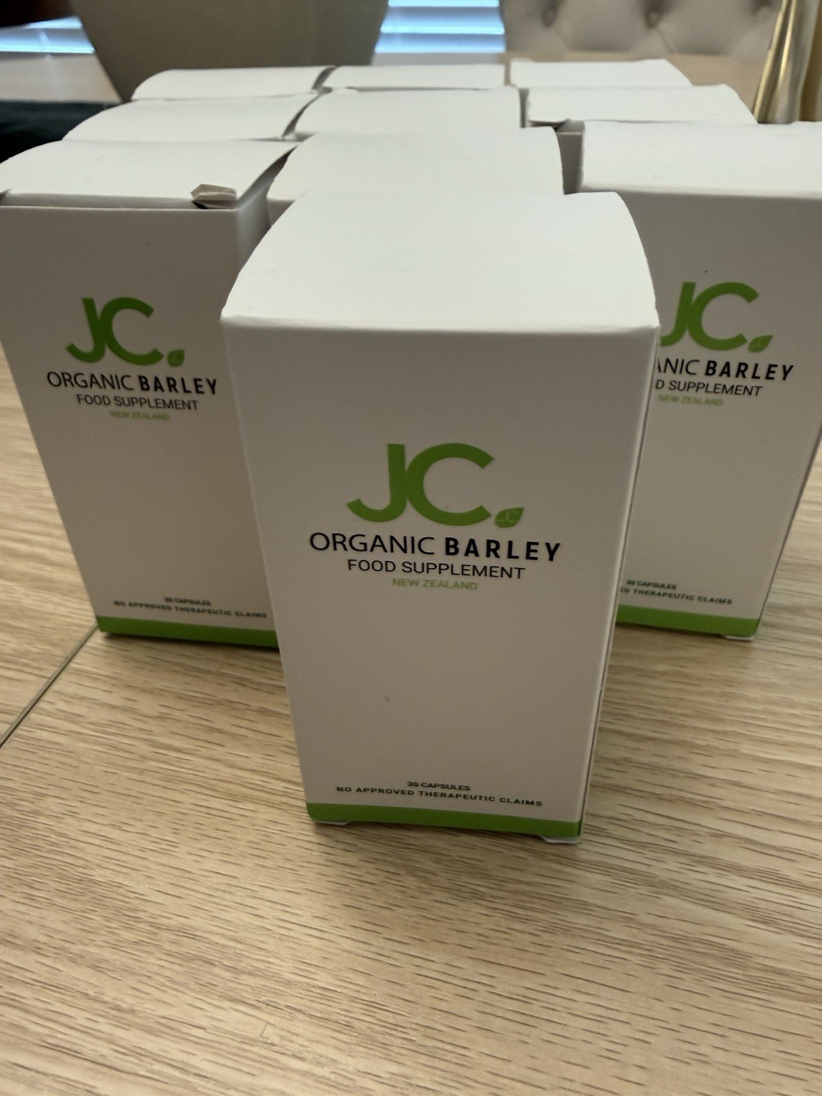 JC Organic Barley New Zealand Food Supplement 30 Capsules New In Box