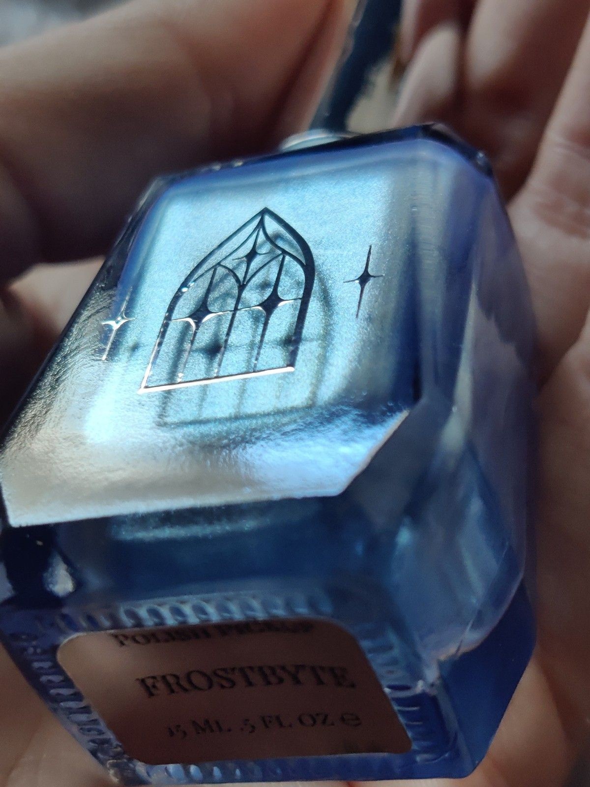Frostbyte haunted ethereal indie nail Lacquer ppu 12/25 bbnu