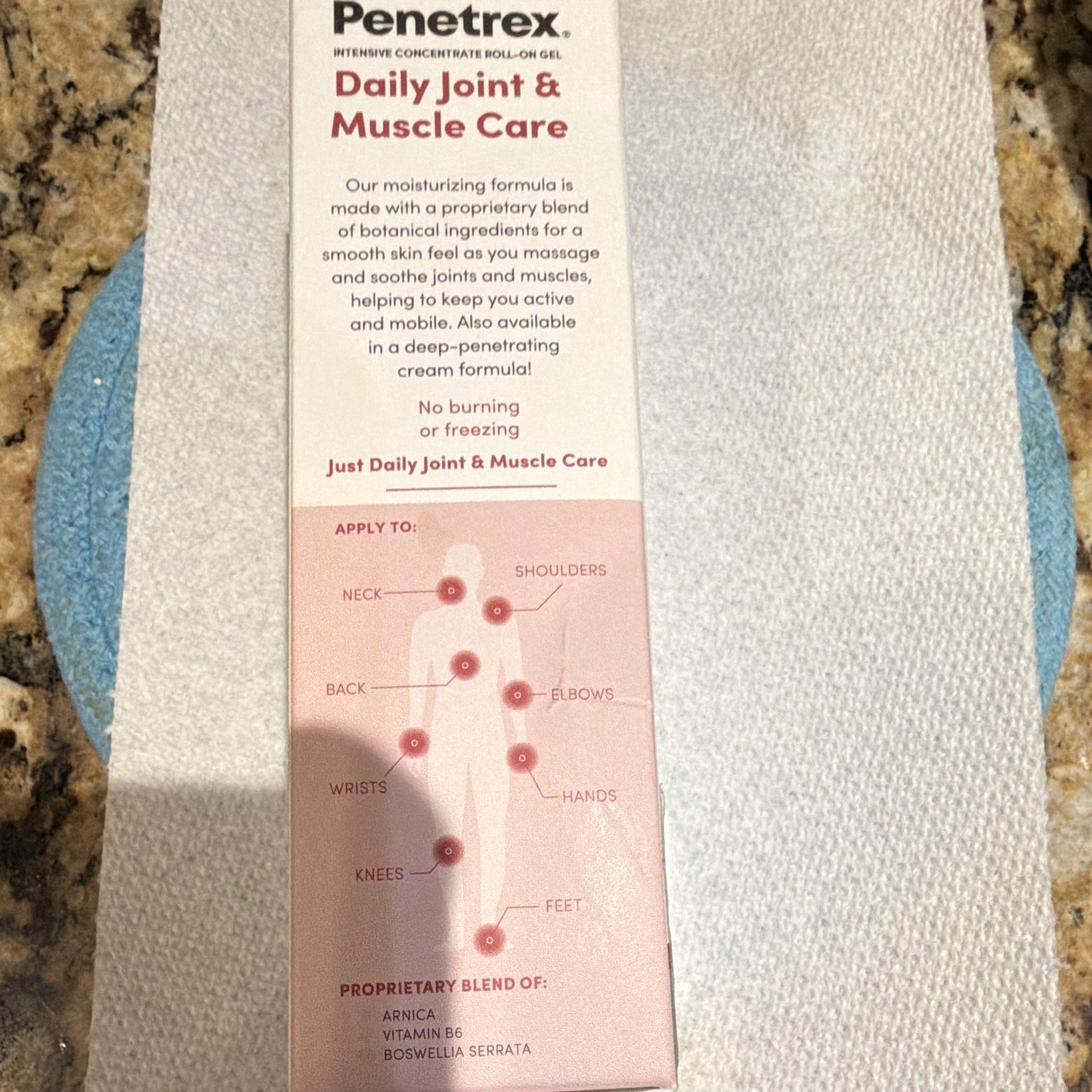 Penetrex Joint & Muscle Pain Treatment Non-Greasy Roll-On Gel 2.5 fl oz