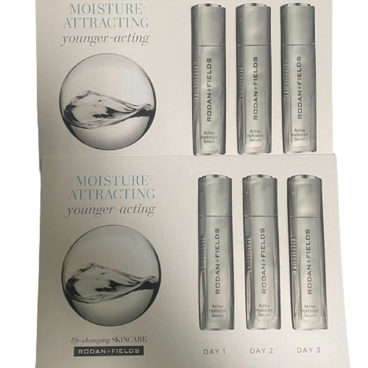 Rodan And Fields Active Hydrating Serum 2 pack of 3ml/0.1fl oz – 5 Samples
