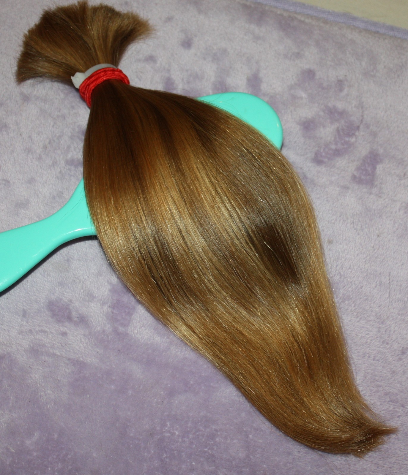HAIR REBORN WIG 13 IN 3.2oz BABYFINE & SILKY BLONDE BLENDS PONYTAIL F91