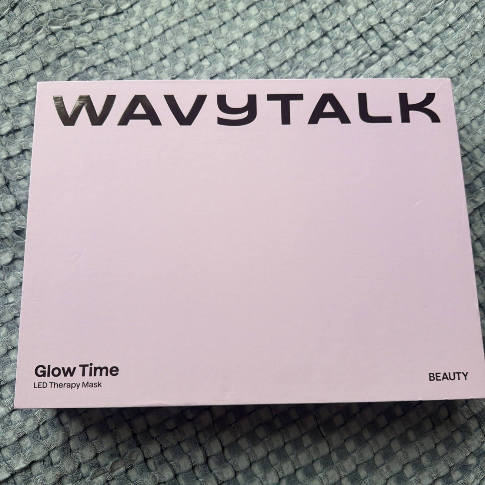 Wavytalk Glow Time Red Light Therapy Mask for Face, LED Face Mask Light