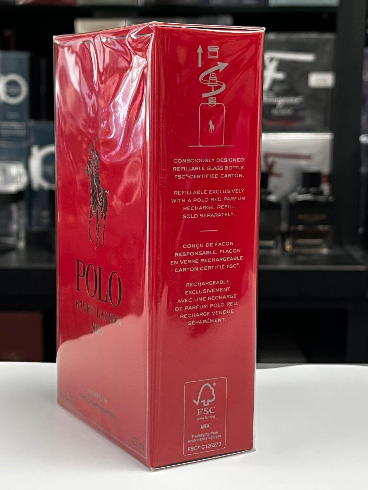 Ralph Lauren Polo Red Parfum for Men 4.2 fl. oz. / 125ml