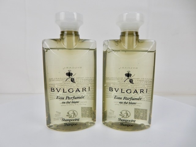 BVLGARI AU THE BLANC (WHITE TEA) SHAMPOO – 2.5 FL OZ / 75ML *BUYER GETS 2*